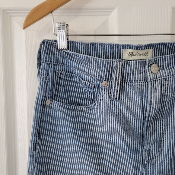 Madewell 9" Skinny Jeans in Piper Stripe - Picture 7 of 7